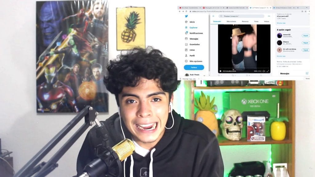 la fiesta clandestina en plena p