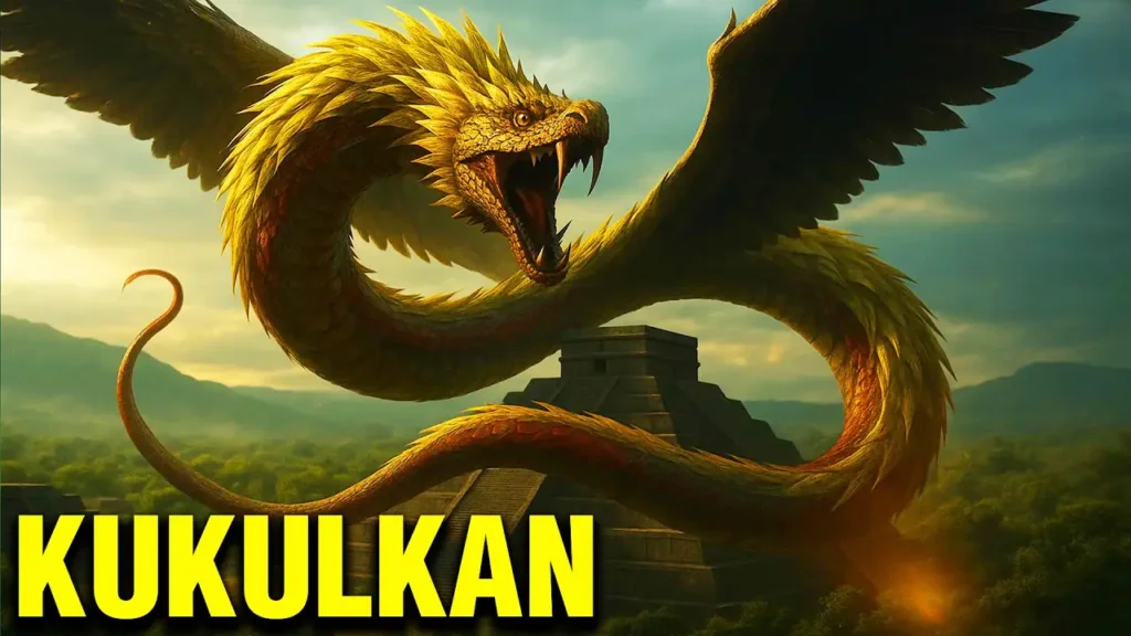 kukulkan la serpiente emplumada maya mitologia maya
