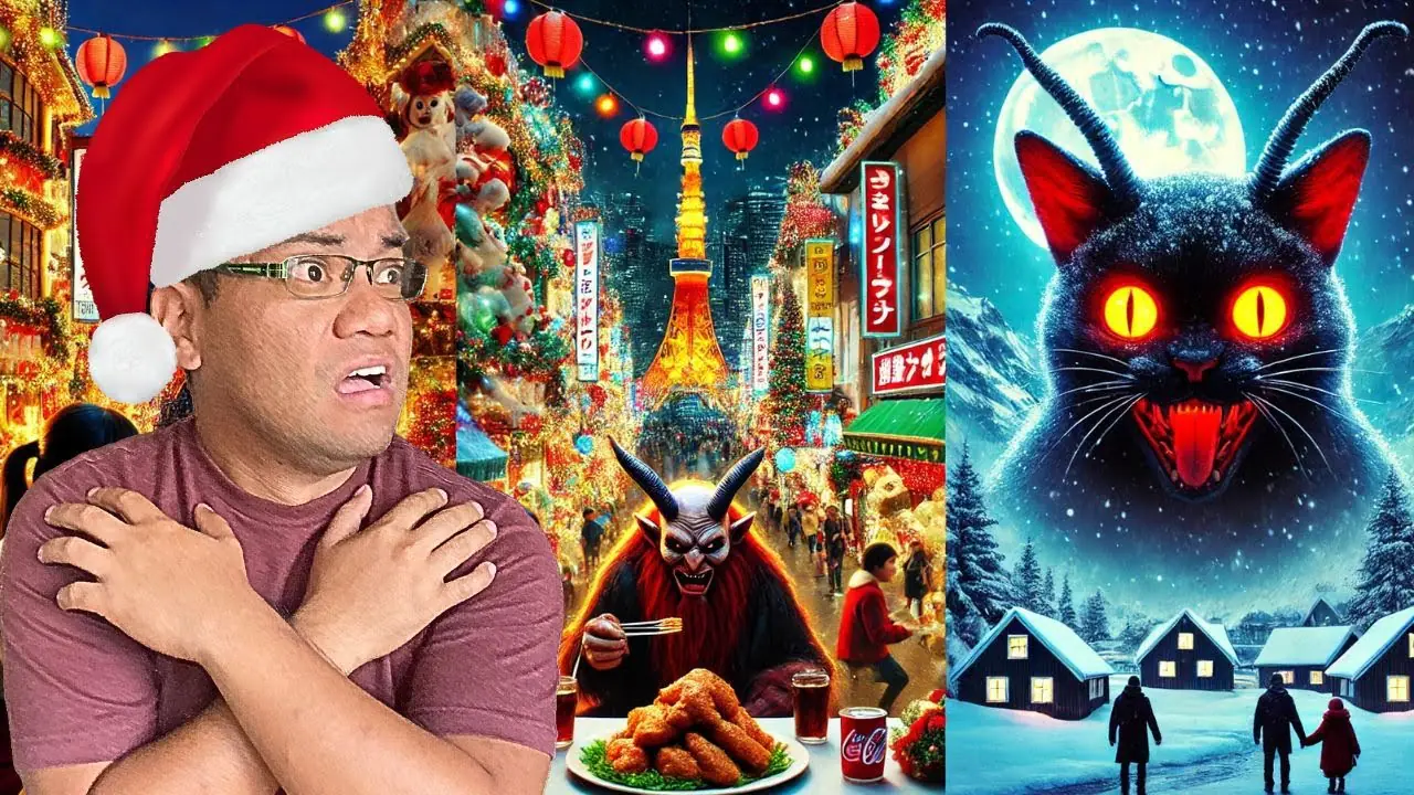 NAVIDADES EXTRAÑAS: Así Celebran en Otros Países 🎅😱 33 navidades extranas asi celebran en otros paises f09f8e85f09f98b1